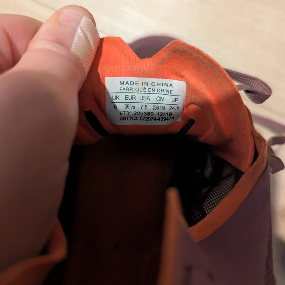 Arc'teryx Women's Purple Trail Running Shoes - Picture 4 of 4